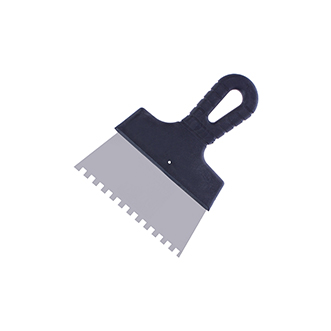 Шпатель фасадный 250мм зубчатый 8мм., БИБЕР