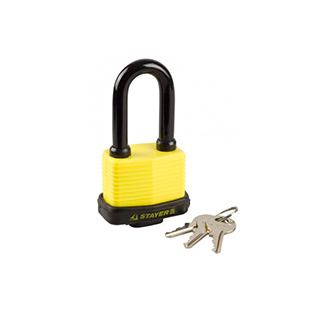 Замок навесной ВСЕПОГОДНЫЙ, 50мм STAYER