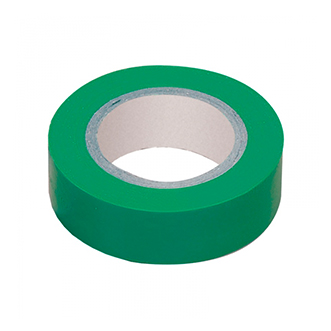 Изолента ПВХ зеленая 13мм*11м БИБЕР