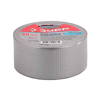 Лента клейкая армированная 48мм*10м, влагостойкая, металлик  