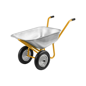 Тачка строительная двухколесная 200 кг., 110 л. СТ-22, СИБИН