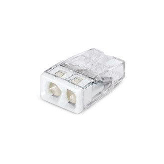 Клемма 2х(0.5-2.5мм) 2-х проводн. для распред. короб. (с контактн. пастой 