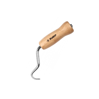 Скручиватель проволоки, крюк из нержавеющей стали, буковая рукоятка, 