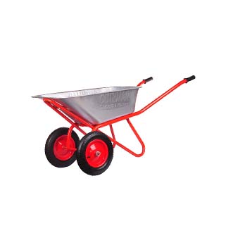 Тачка строительная двухколесная 110 л ОПТИМАЛ 