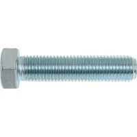 Болт DIN 961 мелкий шаг, полная резьба М12*1,5*30 кл.пр. 10.9 цинк