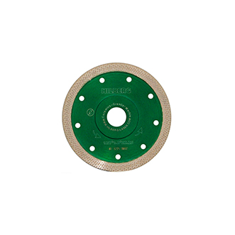 Диск алмазный турбо Трио Диамант 125*22,23*1,2 Hilberg ультратонкий s-тип, высота алмаз. сегмента 10