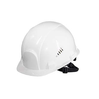 Каска строительная белая БИБЕР