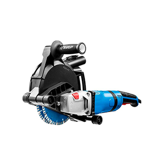 Штроборез (бороздодел), макс. глуб. 45 мм, 180 мм, подключ. пылесоса, плавный ЗУБР ЗШ-П45-2100 ПВТК