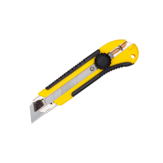 Нож технический усиленный 25мм БИБЕР