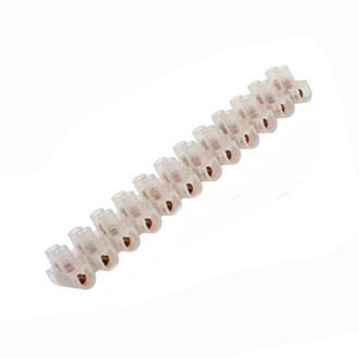 Колодка клеммная 2.5-10кв.мм 12пар NTBUPE-S12-10/WH полиэтилен бел. Navigator 71003