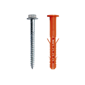 Дюбель MBK-STBf 10х140 фасадн. с борт. HEX/T40 гор.оцинк. или ТДЦ