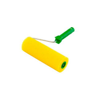 Валик 180мм поролон с ручкой БИБЕР