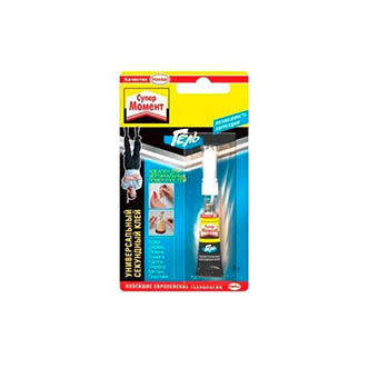 Клей МОМЕНТ СУПЕР ГЕЛЬ 3 г запайка (12/144)  ХЕНКЕЛЬ 622917