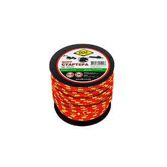 Шнур стартера на катушке DDE бухта 4,0мм 30м (нейлон)