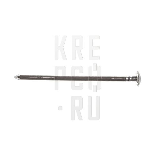 Гвозди шиферные 5*120 мм с завальцованной шляпкой чёрные