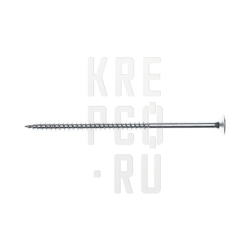Саморез универсальный потай PZ 5*80 белый цинк