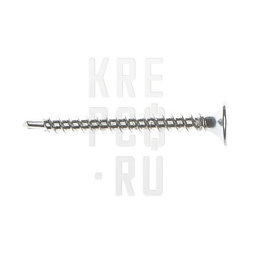 Саморез по металлу DIN 7504 Р потай голова, сверло 4,8*19 цинк