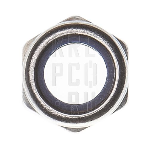 Гайка нерж. DIN 985 самоконтрящаяся с нейлоновой вставкой М3 А2