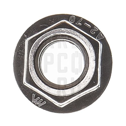 Гайка нерж. DIN 6923 с фланцем М8 А2