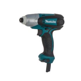 Шуруповёрт сетевой ударный MAKITA TD0101 (230 Вт, 100нм, 1кг, рег. об.)