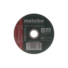 Круг отрез. нерж Metabo SP-Novorapid 125*1,0*22,23 мм