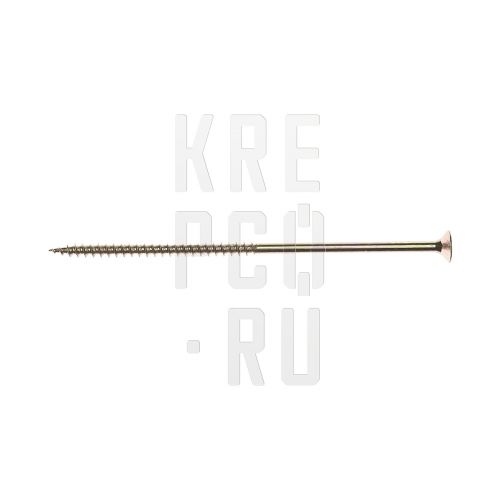 Саморез универсальный потай PZ 6*45 желтый цинк