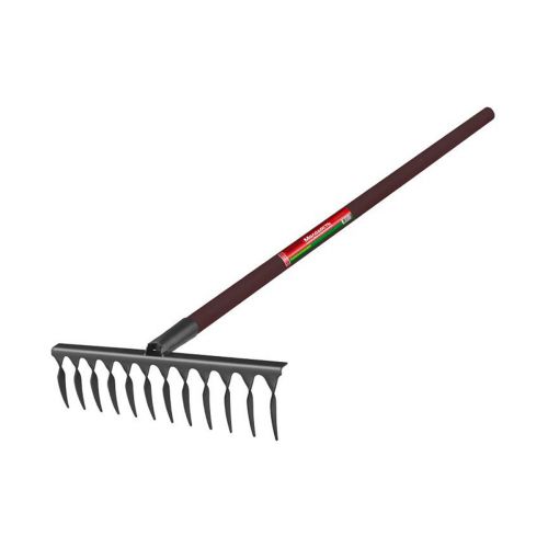 Грабли 12 зубьев с черенком 